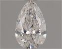 Natural Diamond 0.42 Carats, Pear with  Cut, E Color, I1 Clarity and Certified by GIA
