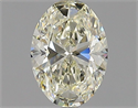 Natural Diamond 1.20 Carats, Oval with  Cut, M Color, VS1 Clarity and Certified by GIA