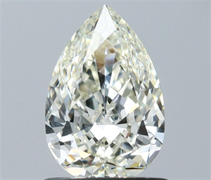 Picture of Natural Diamond 0.81 Carats, Pear with  Cut, J Color, VVS2 Clarity and Certified by IGI