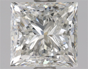 Foto Diamante Natural 1.51 quilates, Princesa , Color I, claridad VVS2 y certificado GIA de