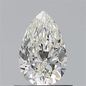 Picture of Natural Diamond 0.60 Carats, Pear with  Cut, I Color, VVS1 Clarity and Certified by GIA