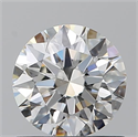 Diamante Natural 0.90 quilates, Redondo , Color I, claridad VS2 y certificado GIA