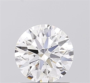 Picture of Lab Grown Diamond 1.06 Carats, Round with Ideal Cut, D Color, VVS1 Clarity and Certified by IGI