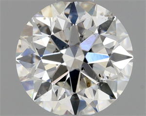 Picture of Natural Diamond 0.70 Carats, Round with Excellent Cut, G Color, SI2 Clarity and Certified by GIA