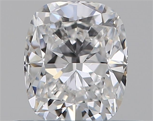 Foto Diamante Natural 0.42 quilates, Del cojín , Color D, claridad VVS1 y certificado GIA de