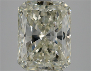 Foto Diamante Natural 3.50 quilates, Radiante , Color J, claridad SI2 y certificado HRD de