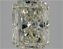 Natural Diamond 3.50 Carats, Radiant with  Cut, J Color, SI2 Clarity and Certified by HRD