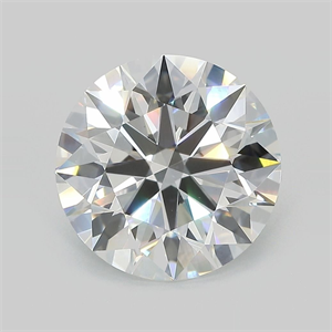 Picture of Lab Grown Diamond 5.90 Carats, Round with Ideal Cut, F Color, VVS2 Clarity and Certified by IGI