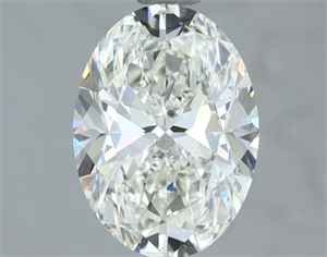 Picture of Natural Diamond 1.50 Carats, Oval with  Cut, H Color, VVS1 Clarity and Certified by IGI