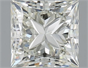 Natural Diamond 1.50 Carats, Princess with  Cut, J Color, VVS1 Clarity and Certified by IGI
