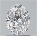 Diamante Natural 0.70 quilates, Ovalado , Color D, claridad VS1 y certificado GIA