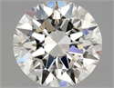 Natural Diamond 0.50 Carats, Round with Excellent Cut, H Color, VS1 Clarity and Certified by GIA