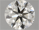 Natural Diamond 0.90 Carats, Round with Very Good Cut, M Color, IF Clarity and Certified by GIA