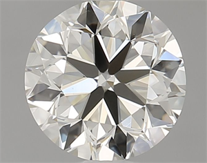 Picture of Natural Diamond 0.90 Carats, Round with Very Good Cut, M Color, IF Clarity and Certified by GIA