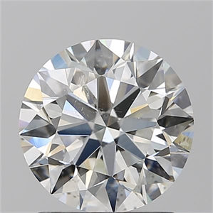 Foto Diamante Natural 1.70 quilates, Redondo , Color I, claridad SI2 y certificado GIA de