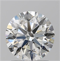 Diamante Natural 1.70 quilates, Redondo , Color I, claridad SI2 y certificado GIA