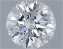 Diamante Natural 0.70 quilates, Redondo , Color H, claridad SI2 y certificado GIA