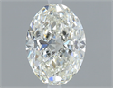 Diamante Natural 0.70 quilates, Ovalado , Color I, claridad VS1 y certificado GIA