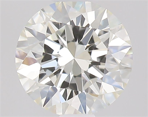 Picture of Natural Diamond 0.50 Carats, Round with Excellent Cut, J Color, VVS2 Clarity and Certified by GIA