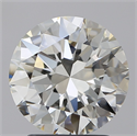 Diamante Natural 2.50 quilates, Redondo , Color I, claridad VVS1 y certificado IGI