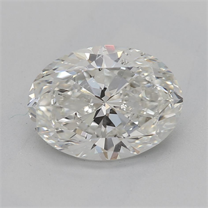 Picture of Natural Diamond 1.21 Carats, Oval with  Cut, H Color, SI2 Clarity and Certified by GIA