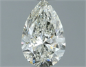 Natural Diamond 0.50 Carats, Pear with  Cut, H Color, VS1 Clarity and Certified by IGI