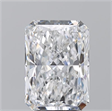 Natural Diamond 3.20 Carats, Radiant with  Cut, D Color, VVS2 Clarity and Certified by GIA