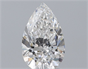 Natural Diamond 1.51 Carats, Pear with  Cut, D Color, VVS2 Clarity and Certified by GIA