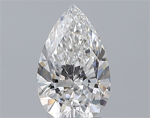 Picture of Natural Diamond 1.51 Carats, Pear with  Cut, D Color, VVS2 Clarity and Certified by GIA
