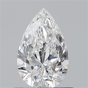 Picture of Natural Diamond 0.70 Carats, Pear with  Cut, D Color, VS1 Clarity and Certified by GIA