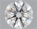 Natural Diamond 1.01 Carats, Round with Excellent Cut, G Color, SI1 Clarity and Certified by GIA