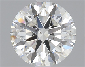 Picture of Natural Diamond 1.01 Carats, Round with Excellent Cut, G Color, SI1 Clarity and Certified by GIA