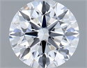 Del inventario de diamantes de laboratorio, 1.22 quilates, Redondo , Color D, claridad VS1 y certificado IGI