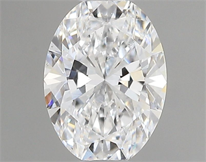 Picture of Natural Diamond 0.51 Carats, Oval with  Cut, D Color, SI1 Clarity and Certified by GIA