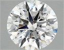 Lab Grown Diamond 3.04 Carats, Round with Excellent Cut, D Color, VS1 Clarity and Certified by IGI