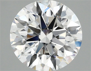 Picture of Lab Grown Diamond 3.04 Carats, Round with Excellent Cut, D Color, VS1 Clarity and Certified by IGI