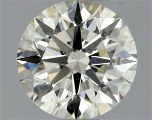 Picture of Natural Diamond 0.57 Carats, Round with Excellent Cut, M Color, SI1 Clarity and Certified by GIA
