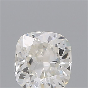Foto Diamante Natural 0.40 quilates, Del cojín , Color H, claridad SI1 y certificado GIA de