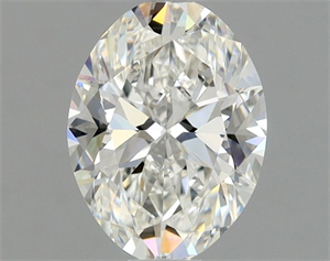 Picture of Natural Diamond 0.71 Carats, Oval with  Cut, H Color, VS1 Clarity and Certified by GIA