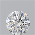 Diamante Natural 0.50 quilates, Redondo , Color I, claridad VS1 y certificado GIA