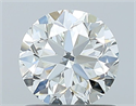 Natural Diamond 0.90 Carats, Round with Very Good Cut, H Color, VS1 Clarity and Certified by GIA