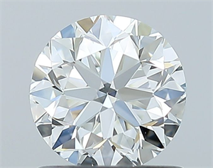 Picture of Natural Diamond 0.90 Carats, Round with Very Good Cut, H Color, VS1 Clarity and Certified by GIA