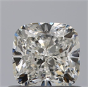 Natural Diamond 0.70 Carats, Cushion with  Cut, I Color, VVS2 Clarity and Certified by GIA