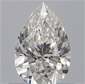 Diamante Natural 0.51 quilates, De pera , Color E, claridad VVS1 y certificado GIA