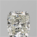 Natural Diamond 0.90 Carats, Cushion with  Cut, J Color, VVS1 Clarity and Certified by GIA