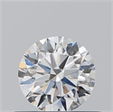 Diamante Natural 0.50 quilates, Redondo , Color E, claridad VVS1 y certificado GIA
