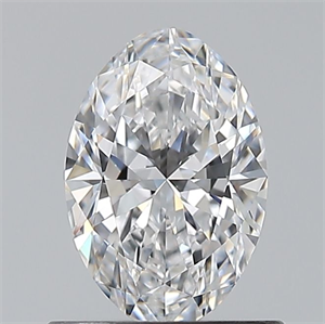 Picture of Natural Diamond 0.70 Carats, Oval with  Cut, D Color, VVS2 Clarity and Certified by GIA