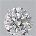 Diamante Natural 0.80 quilates, Redondo , Color I, claridad VS2 y certificado GIA