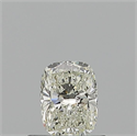 Natural Diamond 0.53 Carats, Cushion with  Cut, K Color, VVS1 Clarity and Certified by GIA