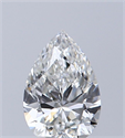 Diamante Natural 0.50 quilates, De pera , Color G, claridad SI1 y certificado GIA
